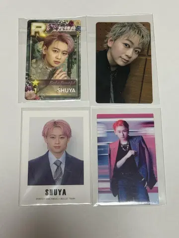 SHUYA 트레이딩 카드 세트