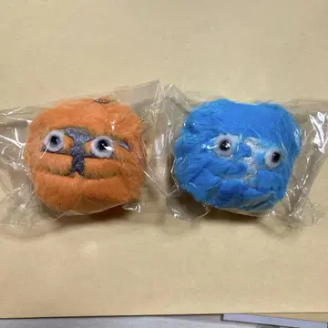 나스카와 텐신 텐 로고 키링 오렌지, 블루 새상품 텐신제