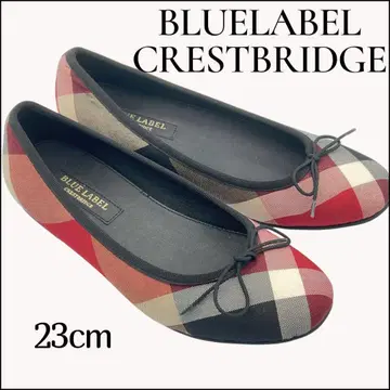 [거의 미사용!] BLUE LABEL CRESTBRIDGE/발레 슈즈