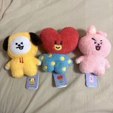 BT21 BTS 타탄 봉제 인형 S 사이즈