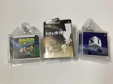 PlayStation 게임 패키지 미니어처 참 가챠