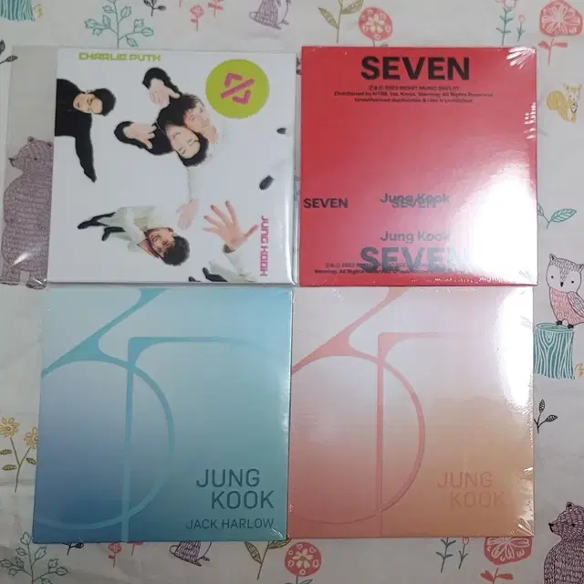 일괄) 방탄 정국 렙앤라 세븐 3D 싱글 CD BTS Jungkook