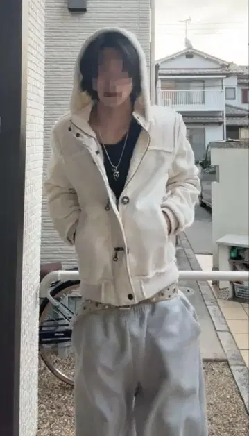 archive jacket 90s 짧은 기장 후드 부착