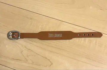 SIX LOUNGE 시라운지 가죽 리스트 밴드
