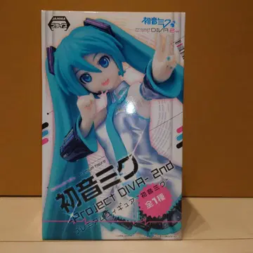 미개봉 하츠네 미쿠 Project DIVA 2nd 프리미엄 피규어