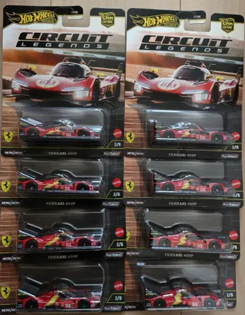 핫휠 Circuit Legends 페라리 488P 8대
