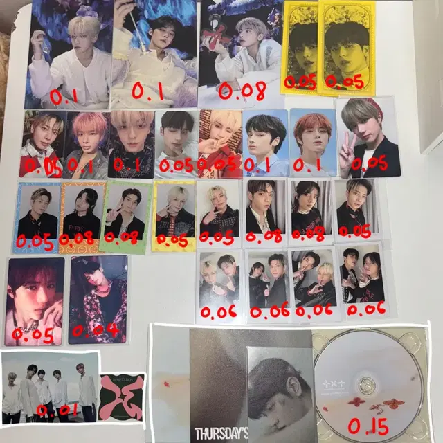 투바투 엽서, 포카, 폴라, 응원봉, 앨범, 포스터,cd 지비지비