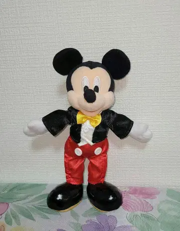디즈니 포지 플러시 미키마우스 봉제 인형 옷 갈아입히기