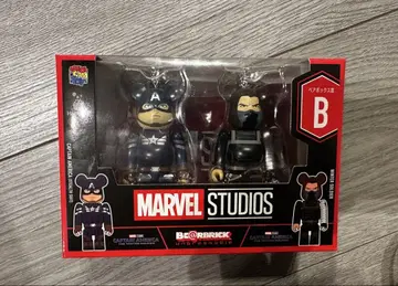 MARVEL STUDIOS 베어브릭 캡틴 아메리카와 버키