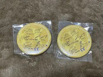 애니서머 2025 사인 캔뱃지 아이돌 마스터 밀리언 라이브 2개
