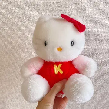 [레어] 헬로키티 봉제 인형 레트로