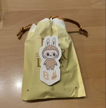 LABUBU PIN FOR LOVE 봉제 인형 펜던트 B