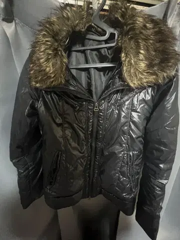 퍼 다운 자켓 헤이세이 갸루 y2k 그런지