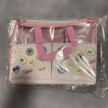 마이 멜로디 & 쿠로미 커다란 포켓 바스켓 핑크