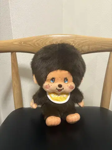 [ 새상품 ] 몽치치 레트로 몽치치 BIG 봉제 인형 옐로우 컬러