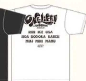 iLife 티셔츠 무도관 A onelife 화이트 XL 상자 최애 노도카