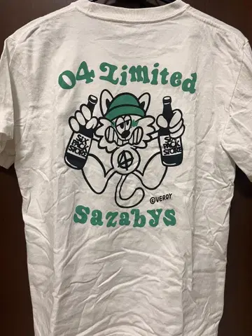 04 Limited Sazabys T셔츠 verdy 콜라보