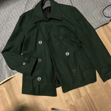 피코트 모스그린 XL