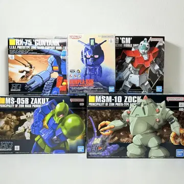 HG 1/144 구 자쿠 건탱크 조쿠 짐 건담 프라모델 군[극장 컬러]