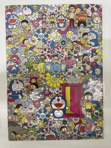 주말 세일 도라에몽전 무라카미 다카시 클리어 파일