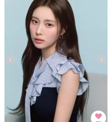 Sustainable 프릴 칼라 도킹 원피스 스나이델