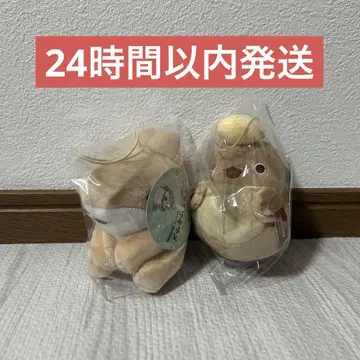 외출 아기상어 보이스 마스코트 봉제 인형 우사메 안코우 2개 세트 1