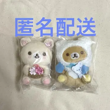 손바닥 봉제 인형 2개 세트 리락쿠마 스토어 in GINZA 리락쿠마