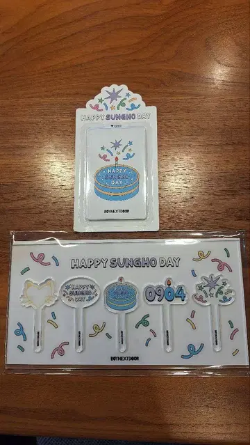 BOYNEXTDOOR 성호 생일 포토 카드 TOPPER SET