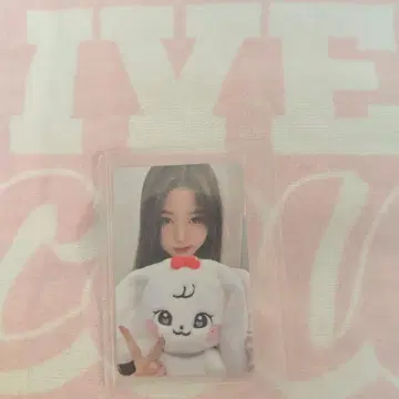 IVE minive 30cm 봉제 인형 트레이딩 카드 원영