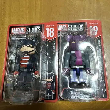 Happy 복권 MARVEL BE@RBRICK 18 19