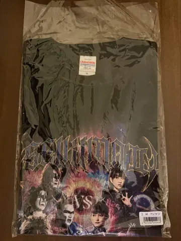 새상품 II BABYMETAL 악마가 오니 베비메탈 T셔츠 M사이즈
