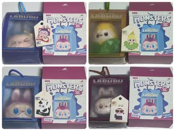 LUBUBU 러브브 Wacky Mart 푸니푸니 참 4개