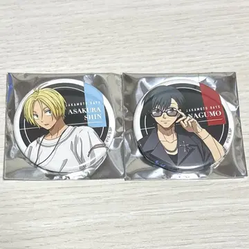 SAKAMOTO DAYS 모드 스타일 패션 캔뱃지 아사쿠라 신, 나구모