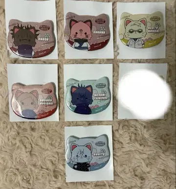 주술회전 withcat 캔뱃지 묶음 판매