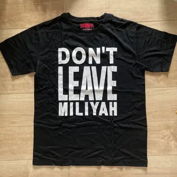 카토 미야 DON'T LEAVE MILIYAH 티셔츠