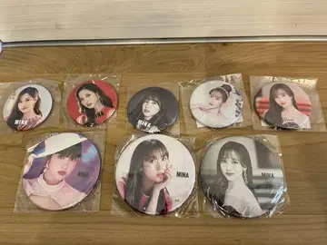 TWICE 미나 캔뱃지 8개 세트