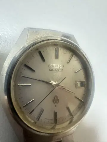 SEIKO 쿼츠 손목시계 실버 3802-7020