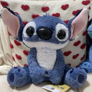 스티치 실사판 봉제 인형 약 30cm