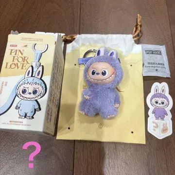 라부부 LABUBU PIN FOR LOVE 봉제 인형 펜던트 ?