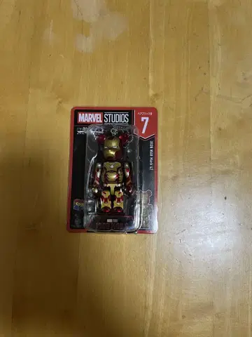MARVEL 해피 복권 베어브릭 IRON MAN Mark42