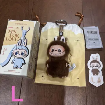 LABUBU PIN FOR LOVE 봉제 인형 펜던트 L