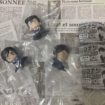 명탐정 코난 치지마세타이 10 가챠가챠 캡슐 토이 피규어 세트