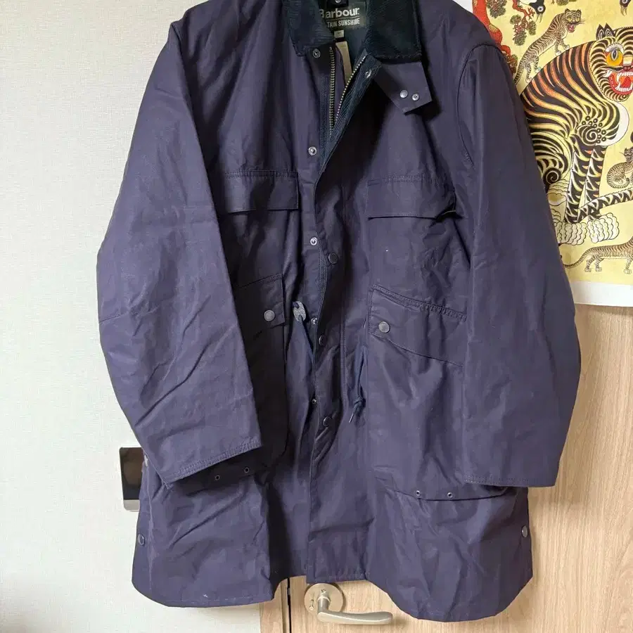 i*w様 KAPTAIN SUNSHINE × Barbour FIELD CO 25AW Barbour Kaptain Sunshine Field Coat Navy 105(40) #캡틴선샤인