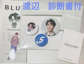 Snow Man 1st POPUP 한국 와타나베 쇼타 진단서 포함