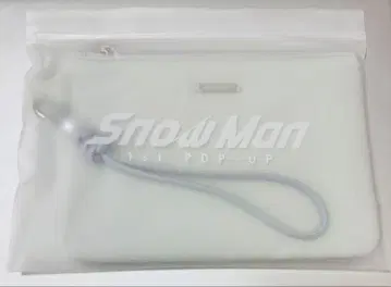 Snow Man 1st POPUP 한국 미니 파우치