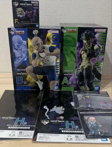 HUNTER x HUNTER 제일복권 피규어 세트
