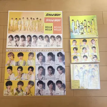 SnowMan [ HELLO HELLO ] 3 형태 혜택 포함
