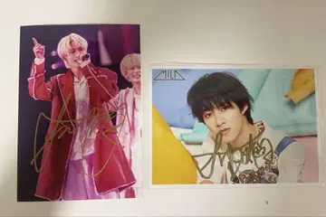 M!LK 소노 슌타 친필 사인 세트