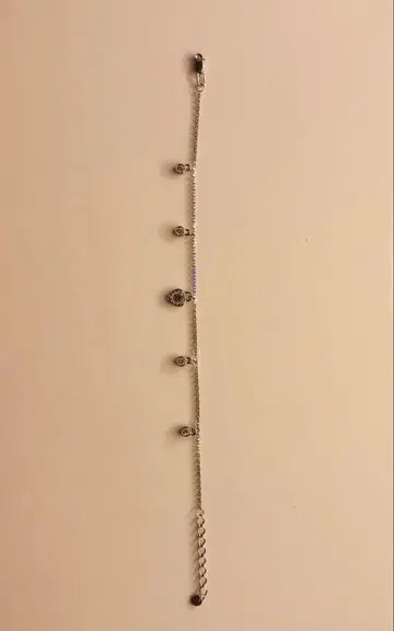 우먼 팔찌 조정 가능 실버 21.5 cm