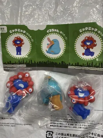 간사이 만박 ICOCA 해양당 미야쿠미야쿠 이코짱 3세트